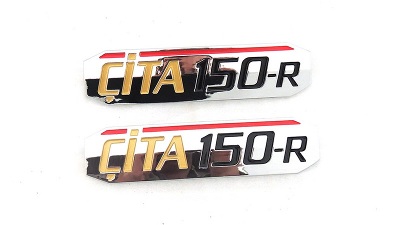 YAN KAPAK YAZISI METALİK TAKIM ( ÇİTA 150-R )